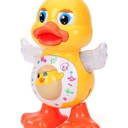 FANTASY INDIA Dancing Duck with Music Flashing Lights and Real Dancing Action - Yellow image 3