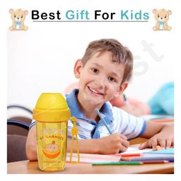 FunBlast Tumbler with Lid and Straw - Pack of 1 Random Color image 4
