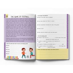 wonder house books Fun Time Reading Comprehension Activity Workbook Level 1 - English image 4