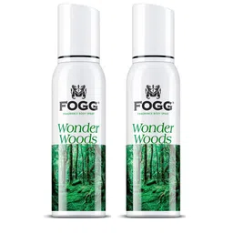 Fogg Unisex Set Of 2 Wonder Woods Fragrance Body Sprays - 150ml Each-17