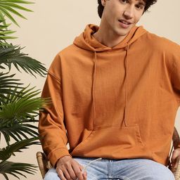 Mast & Harbour Hooded Drop-Shoulder Relaxed Fit Sweatshirt-image-105