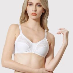 Van Heusen Comfort Fit Anti Bacterial Wireless Solid Bra - White-picture-15