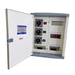 ELVO 63A 6 WAYS TPN PHASE SELECTOR DISTRIBUTION BOARD ( With Rotary switch fitted )-image-60