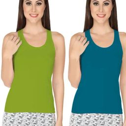 Soie Multicolor Tank Top (Pack Of 2)-image-87