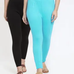 Gracit Multicolor Regular Fit Leggings-picture-34