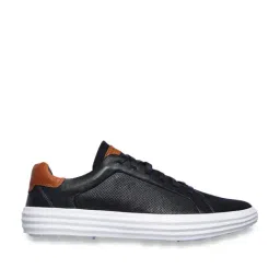 Skechers Men's SHOGUN - BANDON Navy White Lifestyle Slip On Shoe-image-37