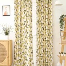 Flora Foliage Design Curtain-image-63