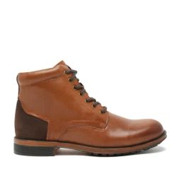 Teakwood Leathers Men's Tan Derby Boots-image-58
