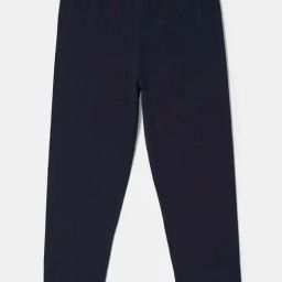 Jockey Kids Navy Solid Leggings-image-4