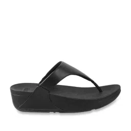 FitFlop Women's Black Thong Wedges-image-23