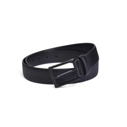 BELWABA Black Formal Leather Belt for Men-image-93