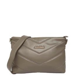 Marina Galanti Grey Quilted Medium Sling Handbag-image-37