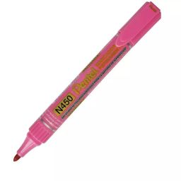 Pentel Permanent Marker Pen Plastic Pink for Home, School & Office Use, N450-image-28