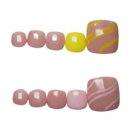 SOEZI Toezi Reusable Press On Nails Ready To Wear Kit - Sunkissed Sunburn-image-26