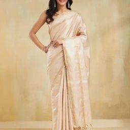 Fabindia White Regular Fit Saree-picture-45