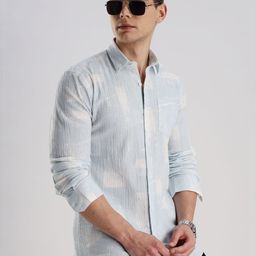 BS BLUE SQUAD Men Slim Fit Opaque Printed Casual Shirt-image-57