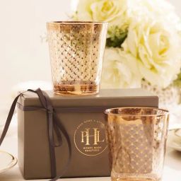 Pure Home and Living Gold Glass Tumblers-image-35