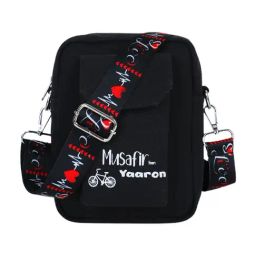 Spice Art Black Printed Medium Cross Body Bag-29