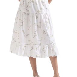 Tommy Hilfiger Prairie Floral Printed Regular Fit Skirt-picture-36