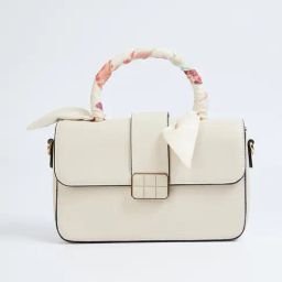 Ginger by Lifestyle Beige Solid Satchel-picture-14
