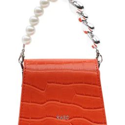 Kazo Orange Small Animal Effect Handbag-42