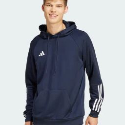 Adidas Blue M SERENO Hoodie-image-54