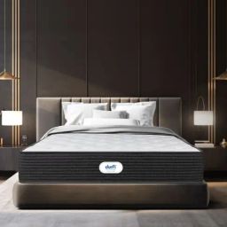 Durfi Grey Memory Foam Flex Orthopedic Pocket Spring Double Size Mattress (78x46x8 Inch)-15