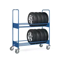 SUWAS TROLLEY STORE 500 kg Load Capacity Mild Steel/Iron Material Handling Trolley, SU-MHT-010-1-1