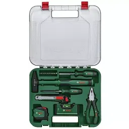 Bosch 17-In-1 Universal Hand Tool Set - All-in-One Toolkit Ergonomic Comfort, 1600A02BY5 image 2