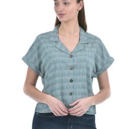 NUMERO UNO Blue Printed Shirt-image-60