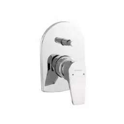 Parryware Aqua Bottom Lever 2 Way Diverter with Concealed Chrome, G5785A1+G4887A1 (Pack of 2 Piece) image 2