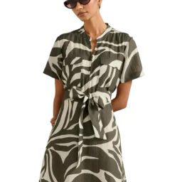 Eden Petite Zip Up Mini Dress-image-35