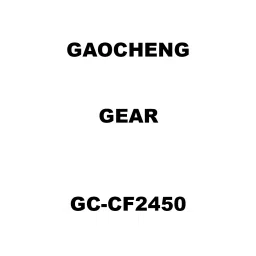 Gaocheng Gear Spare for Cut-off Machine GC-CF2450-image-71