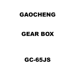 Gaocheng Gear Box Spare for Jig Saw Machine GC-65JS-image-8