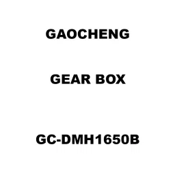 Gaocheng Gear Box Spare for Demolation Hammer GC-DMH1650B-picture-42