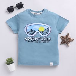 Happy Faces Kids Boys Graphic Printed Pure Cotton T-Shirt-image-81
