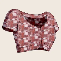 AMRUTKALA SAREES Abstract Printed aree image 5