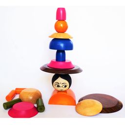 Maniams  Tula 16 Wooden Pieces Tula Base (Color May Vary)-10