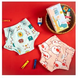 Snugkins Reusable Potty Training Pants/Underwear for Babies Pack of 2 , Extra Small - Multi-16