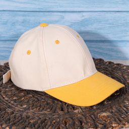 DukieKooky Cotton Abstract Embroidered Baseball Cap - Cream-image-46