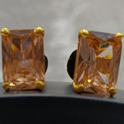 Gorkhastyle Gold Plated Geometric Studs Earrings-30