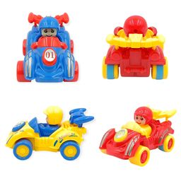 NEGOCIO Mini Racing Car Toy | Friction Powered Car | Push and Go Feature | Suitable for Kids- Pack of 1- Color May Vary image 2
