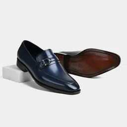 LUXORO FORMELLO Arnaud Men Slip On Formal Loafer Shoes with Buckle-picture-35