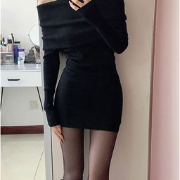 StyleCast x Revolte Off-Shoulder Sheath Mini Dress-picture-33