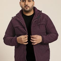 Sztori Plus Size Hooded Padded Jacket-picture-21