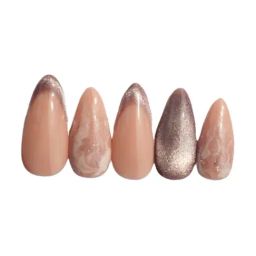 SOEZI Toezi Reusable Press On Nails Ready To Wear Kit - Pink Charm-image-4
