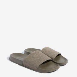 SOLEPLAY by Westside Beige Knit-Textured Slides-image-83