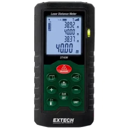 EXTECH INSTRUMENTS Laser Distance Meter, 0.05M To 40M, DT40M-47
