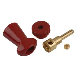 SUPERIOR ELECTRIC Test Plug, Pin-Plug, 100A, Red, PP100GR.-24