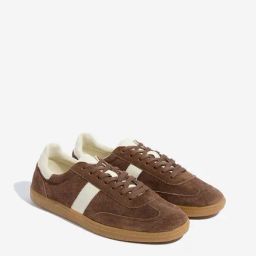 SOLEPLAY by Westside Brown Suede Leather Lace-Up Sneakers-10